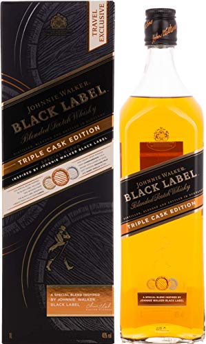 Johnnie Walker BLACK LABEL Blended Scotch Whisky TRIPLE CASK EDITION 40% Vol. 1l in Giftbox