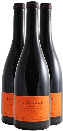 Generico Minervois La Ciaude rosso 2021 Domaine Anne Gros et Jean-Paul Tollot DOP Linguadoca Rossiglione Francia Vitigni Syrah,Grenache,Carignan 3x75cl