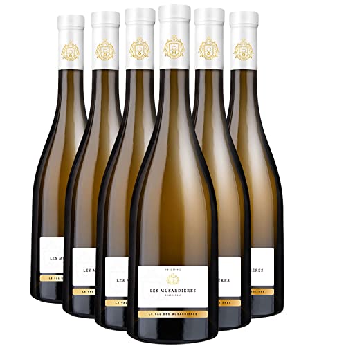 Generico Les Musardières Chardonnay bianco 2021 Le Val des Musardières Vino dalla Francia senza indicazione geografica Vitigni Chardonnay 6x75cl