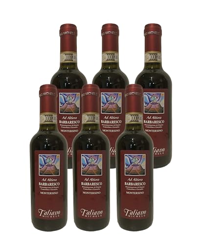 Taliano Michele 6 bottiglie da 375 ml Barbaresco Docg cru MONTERSINO 2020 bottiglia Taliano, Vino Rosso 6 x 375 ml