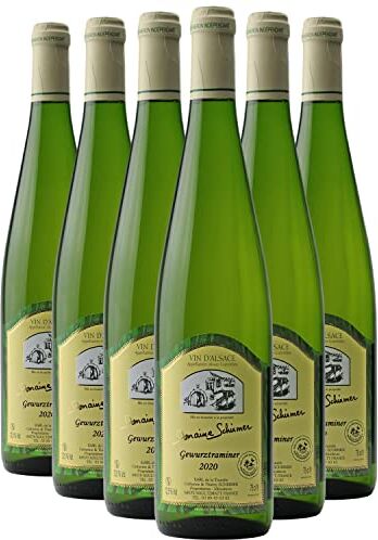 Generico Alsace Gewurztraminer bianco 2020 Domaine Schirmer DOP Alsazia Francia Vitigni Gewurztraminer 6x75cl