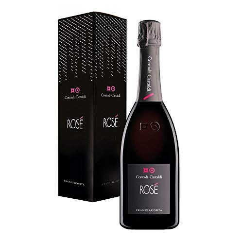 Contadi Castaldi Rosé Franciacorta DOCG Astucciato Uve Chardonnay, Pinot Nero 750ml