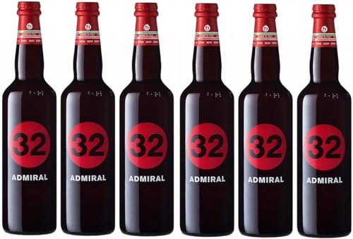 Via – Admiral Birra rossa doppio malto Vegana – 6 bottiglie da 75cl – 6,3% vol.