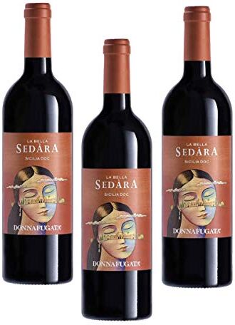 Zeus Party 3 Bottiglie Sicilia Rosso DOC"Sedàra" 2018 Donnafugata