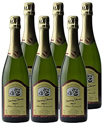 Generico Crémant d'Alsace Méthode Traditionnelle BRUT bianco Domaine Schirmer DOP Alsazia Francia Vitigni Pinot Blanc,Pinot Auxerrois 6x75cl