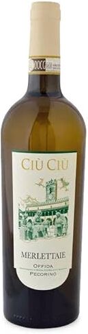 CIU CIU MERLETTAIE OFFIDA PECORINO 2021 DOCG BIO VEGAN 75 CL