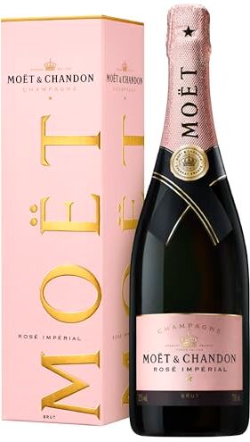 Moët & Chandon Champagne ROSÉ IMPÉRIAL Brut 12% Vol. 0,75l in Giftbox