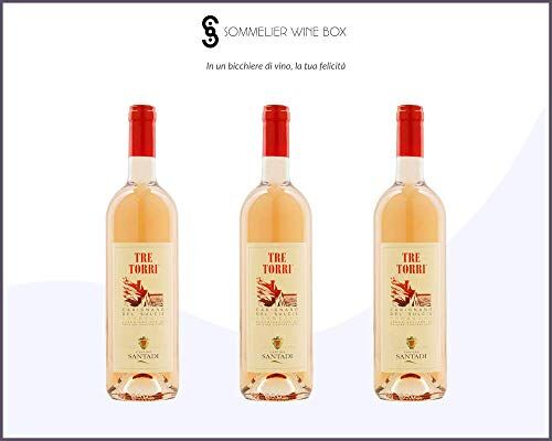 Sommelier Wine Box Tre Torri CARIGNANO DEL SULCIS ROSATO   Cantina Santadi   Annata 2019