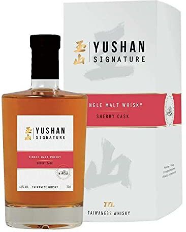 YUSHAN SINGLE MALT TAIWANESE WHISKY SHERRY CASK 70 CL