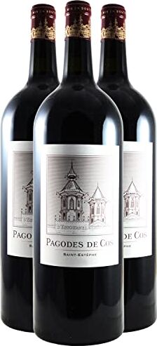 Generico Saint-Estèphe Les Pagodes de Cos MAGNUM rosso 2014 Cos d'Estournel DOP Bordeaux Francia Vitigni Cabernet Sauvignon,Cabernet Franc,Merlot 3x150cl 90/100 Robert Parker