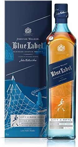 Johnnie Walker Blue Label City Edition London Blended Scotch Whisky 40% Vol. 0,7l in Giftbox