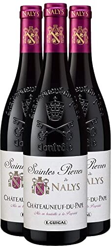 Generico Châteauneuf-du-Pape Saintes Pierres de Nalys rosso 2019 Château de Nalys DOP Valle del Rodano Francia Vitigni Grenache,Syrah,Cinsault 3x75cl