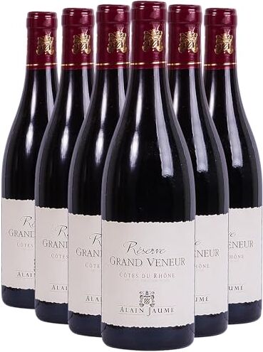 Generico Côtes du Rhône Reserve Domaine Grand Veneur rosso 2019 Alain Jaume DOP Valle del Rodano Francia Vitigni Grenache,Syrah,Cinsault 12x75cl