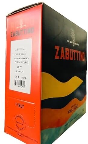 Cellaro Zabuttino Nerello Mascalese Vino Rosso Bag in Box 5 LT  2022