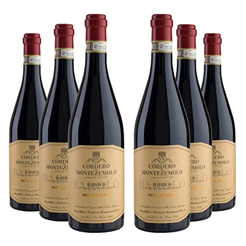 Cordero di Montezemolo 6 Bottiglie di Vino Rosso Barolo Monfalletto, Biologico