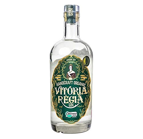 Zeus Party Vitoria Règia Handcrafted Brasilian Gin Kit 700ml 44% + Bicchiere da Gin Tonic Tumbler + Selezione di 6 Toniche differenti Franklyn&Sons