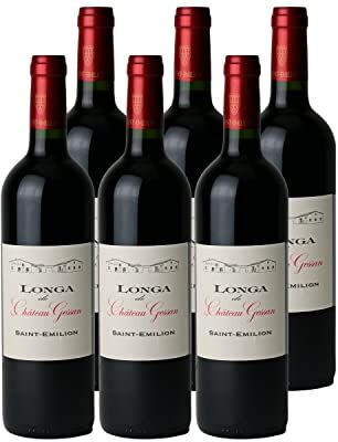 Generico Longa de Château Gessan rosso 2019 Château Gessan DOP Saint-Emilion Bordeaux Francia Vitigni Merlot,Cabernet Franc,Cabernet Sauvignon 6x75cl