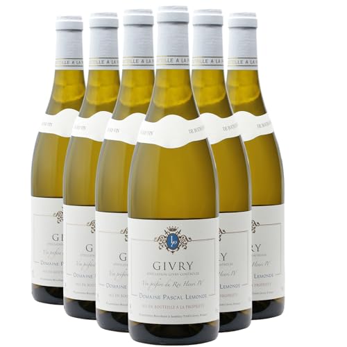 Generico Givry bianco 2022 Domaine Pascal Lemonde DOP Borgogna Francia Vitigni Chardonnay 6x75cl