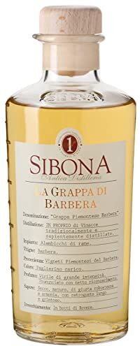 Nº1 SIBONA Sibona Grappa di Barbera – 0,5 litri