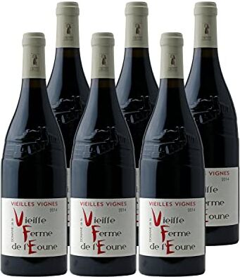 Generico Côtes du Rhône Vieilles Vignes rosso 2014 Domaine de la Vieille Ferme de L'Eoune DOP Valle del Rodano Francia Vitigni Syrah,Grenache,Mourvèdre 6x75cl