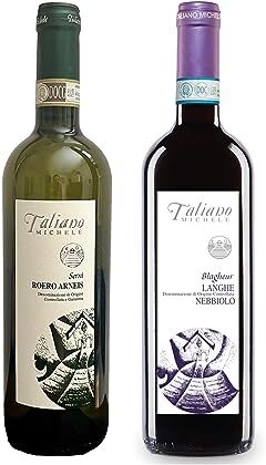 Taliano Michele 2 bottiglie da 750 ml: 1 x Roero Arneis Docg 2022 + 1 x Nebbiolo Langhe Doc 2021,