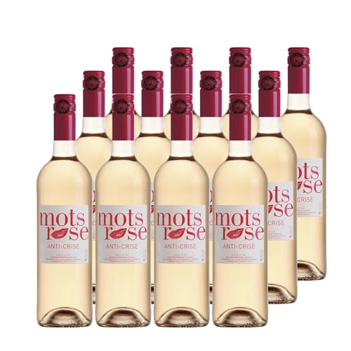 Generico Pays d'Oc Mots rosato 2022 Les Vignerons du Sommiérois IGP Linguadoca Rossiglione Francia Vitigni Cinsault 12x75cl