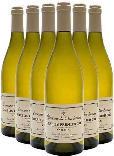 Generico Chablis 1er Cru Vaillons bianco 2022 Domaine du Chardonnay DOP Borgogna Francia Vitigni Chardonnay 6x75cl