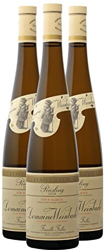 Generico Alsace Riesling Cuvée Colette bianco 2020 Domaine Weinbach DOP Alsazia Francia Vitigni Riesling 3x75cl