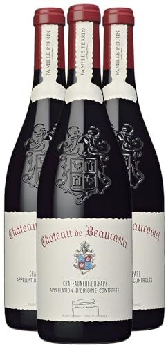 Generico Château de Beaucastel Châteauneuf-du-Pape rosso 2021 DOP Valle del Rodano Francia Vitigni Grenache,Cinsault,Mourvèdre 3x75cl