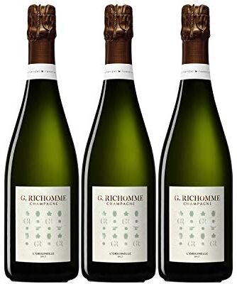 Generico Champagne L'Originelle Brut bianco G. Richomme DOP Champagne Francia Vitigni Chardonnay,Pinot Noir 3x75cl