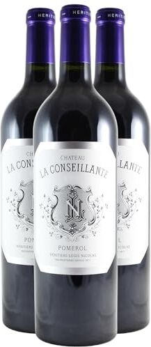 Generico Château La Conseillante rosso 2018 DOP Pomerol Bordeaux Francia Vitigni Merlot,Cabernet Franc 3x75cl 96/100 Decanter