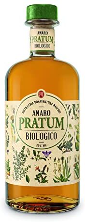 BONAVENTURA MASCHIO , Amaro Pratum Bio, Certificato Biologico- Bottiglia in Vetro da 700 ml