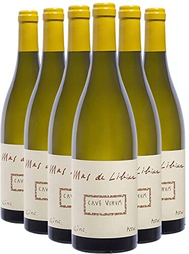 Generico Ardèche Cave Vinum bianco 2021 Organico Mas de Libian IGP Valle del Rodano Francia Vitigni Viognier,Roussanne,Clairette 6x75cl