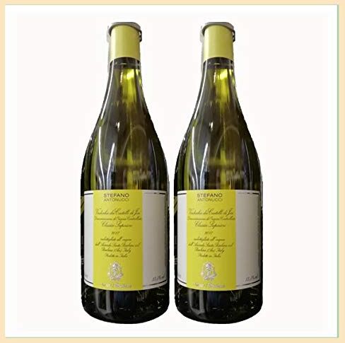 marche in italy 2X Vino Verdicchio Dei Castelli Di Jesi Classico Superiore Doc, Bottiglia 0,75 Lt, Cantina Stefano Antonucci, Barbara, Ancona, Italy, Prodotto Tipico Marchigiano