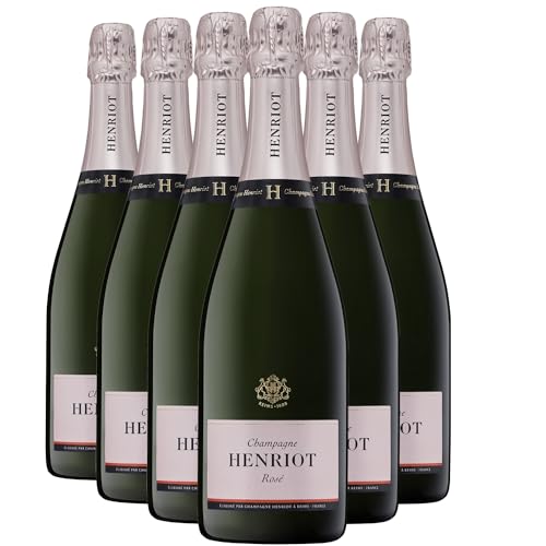 Generico Champagne Brut rosato Champagne Henriot DOP Champagne Francia Vitigni Pinot Noir,Chardonnay,Pinot Meunier 6x75cl