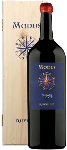 Zeus Party Ruffino -MODUS- Toscana Rosso IGT 2020 3 Litri Jeroboam in Cassa Legno