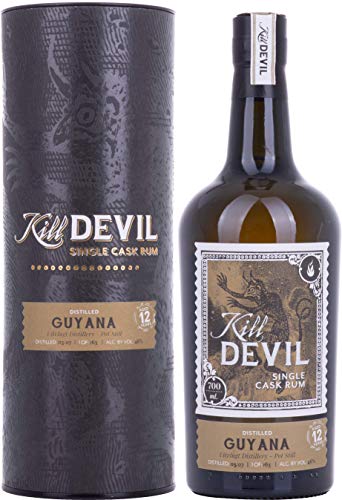 Hunter Laing Kill Devil Guyana 12 Years Old Single Cask Rum 2007 46% Vol. 0,7l in Giftbox