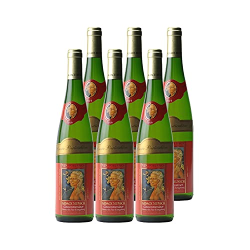 Generico Alsace Gewurztraminer Cuvée Particulière bianco 2016 Alsace Munsch DOP Alsazia Francia Vitigni Gewurztraminer 6x75cl