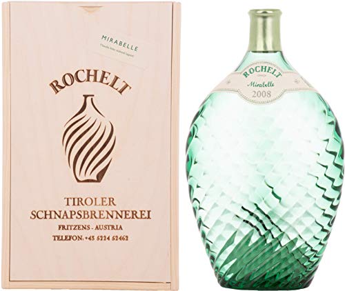 Rochelt Mirabelle 2009 50% Vol. 0,7l in Holzkiste