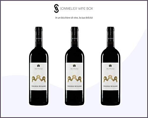 Sommelier Wine Box TEROLDEGO ROTALIANO   Cantina De Vigili   Annata 2018