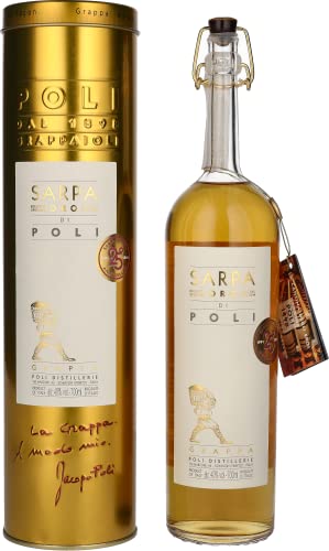 Poli , Grappa Sarpa Oro Riserva Barrique Astucciata 700 ml