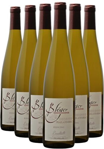 Generico Alsace grand cru Praelatenberg Riesling L'inoubliable bianco 2021 Organico Domaine Claude et Christophe Bléger DOP Alsazia Francia Vitigni Riesling 12x75cl