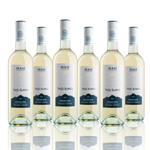 MASI TUPUNGATO "PASSO BLANCO" 2023   Vino Bianco di Argentina BIO   6x750 ml   Appassimento Expertise   Confezione 6 bottiglie