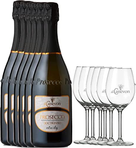 al canevon Prosecco Superiore Valdobbiadene (Doc-treviso-calici)