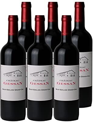 Generico Château Gessan rosso 2016 DOP Saint-Emilion Grand Cru Bordeaux Francia Vitigni Merlot,Cabernet Franc,Cabernet Sauvignon 6x75cl