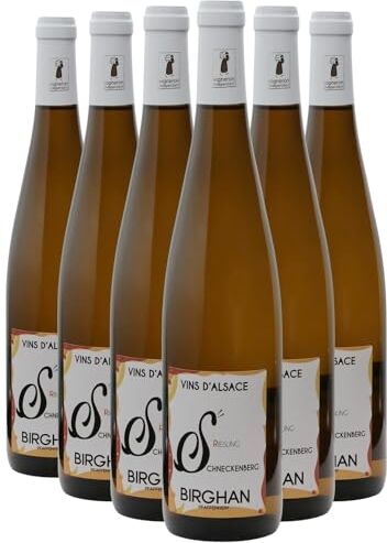 Generico Alsace Riesling Schneckenberg bianco 2020 Organico Birghan DOP Alsazia Francia Vitigni Riesling 6x75cl