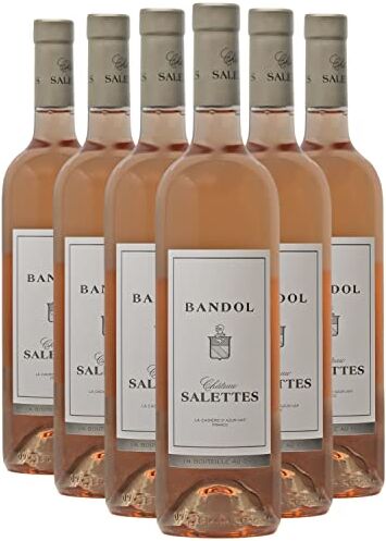 Generico Château Salettes Bandol rosato 2023 Organico DOP Provenza Riviera francese Francia Vitigni Grenache,Mourvèdre,Cinsault 6x75cl