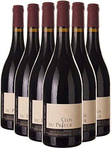 Generico Terrasses du Larzac rosso 2021 Le Clos du Prieur DOP Linguadoca Rossiglione Francia Vitigni Grenache,Syrah 6x75cl