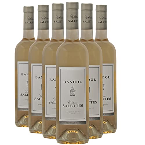 Generico Château Salettes Bandol bianco 2022 Organico DOP Provenza Riviera francese Francia Vitigni Clairette,Ugni Blanc,Rolle 6x75cl