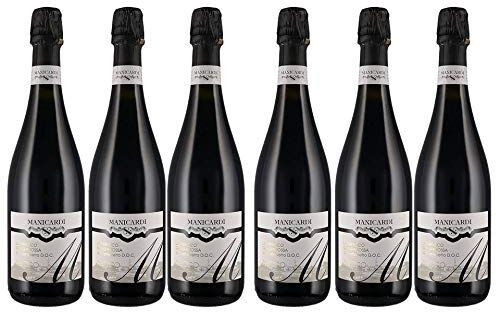 Manicardi Lambrusco Grasparossa di Castelvetro DOC Secco 6 x 0,75 l